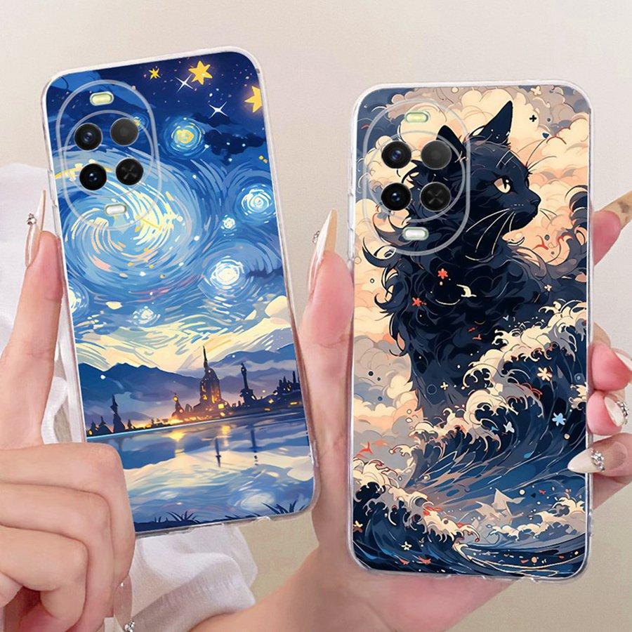 For Huawei Nova 15 Pro Case Nova15 Capa Soft Silicone Cute Cats Cartoons Painted Cover for Huawei Nova 15 Pro Ultra Couqe