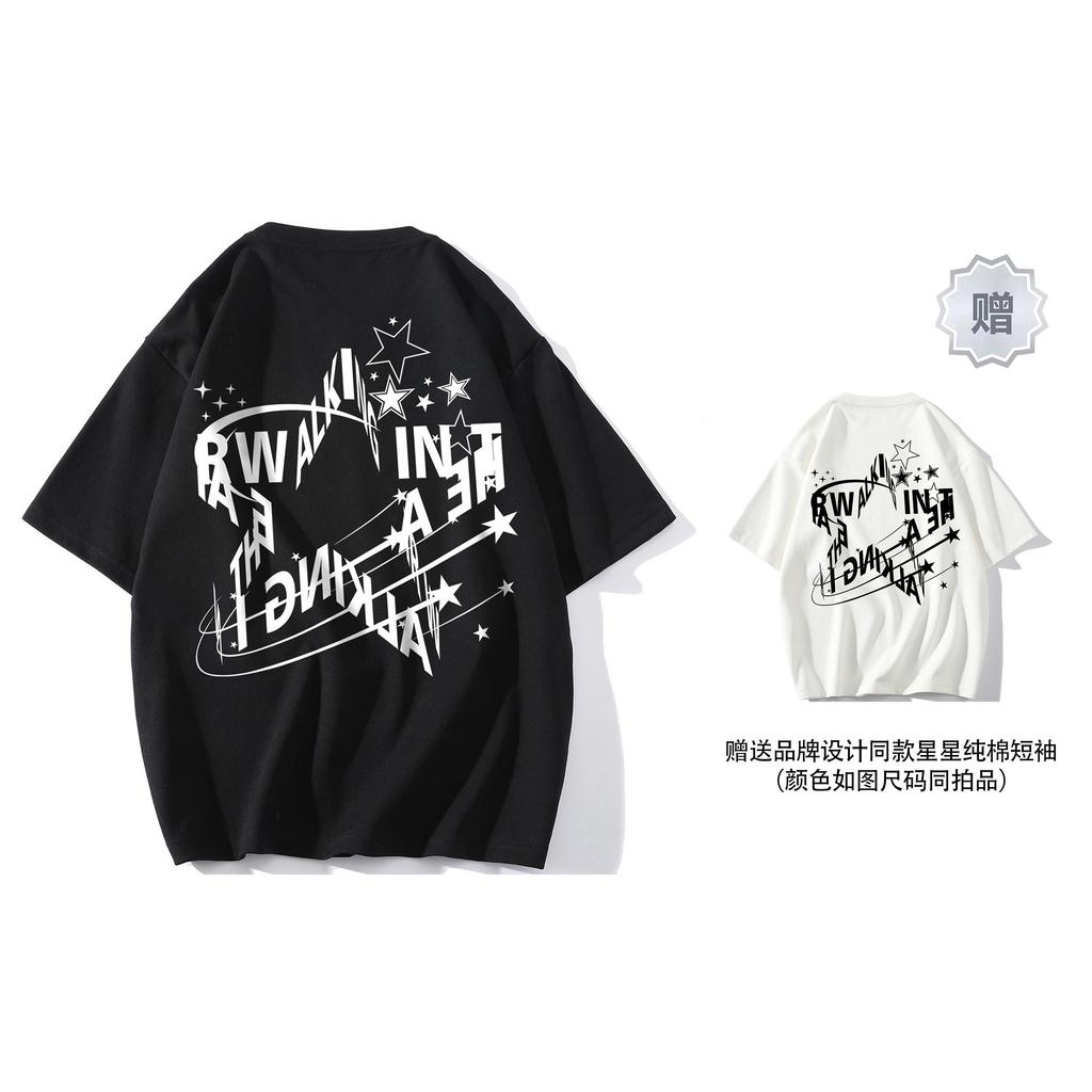 Airwalk T-Shirts Unisex Crew Neck Thin 007-LJ001-LJ002