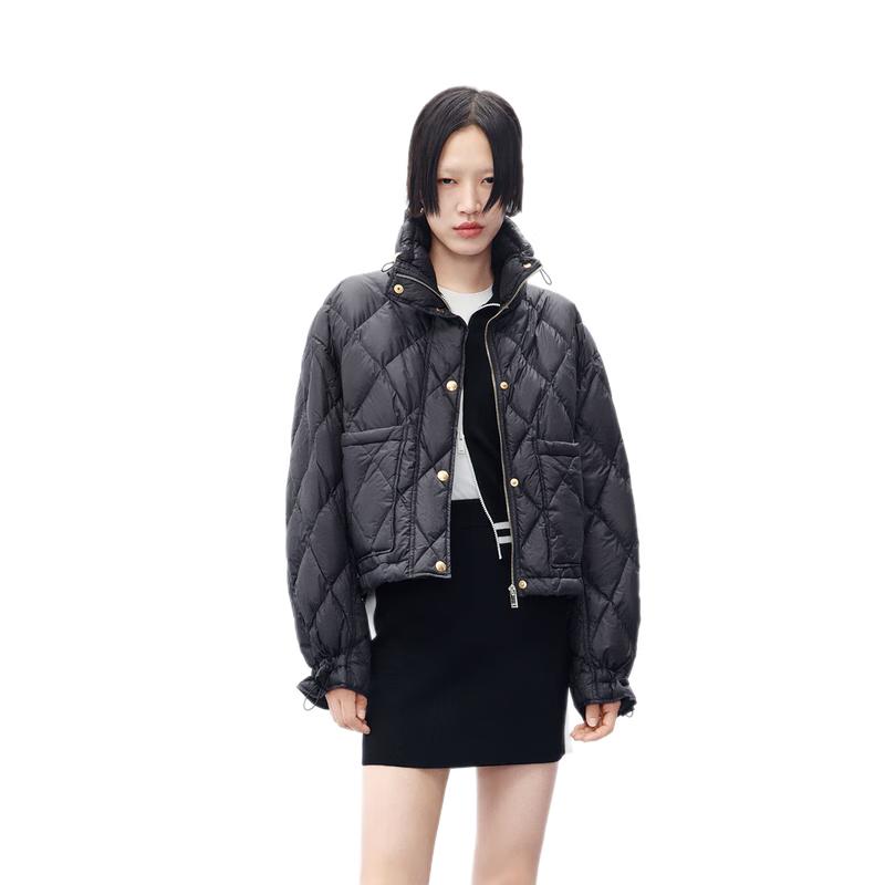 

MO&Co. Women s Quilted Puffer Duck Down Jacket M