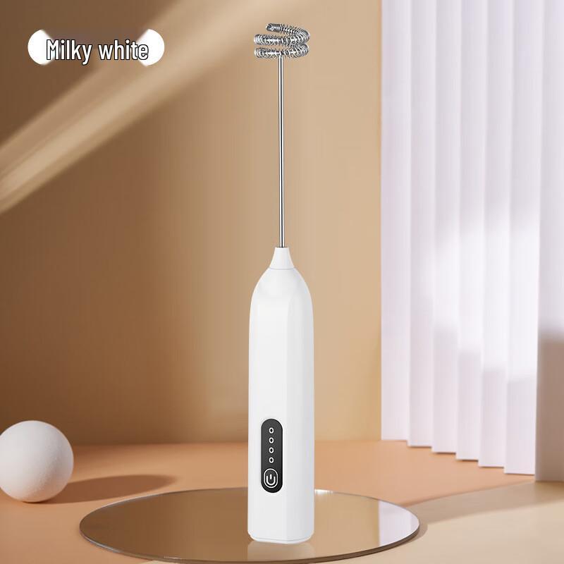ZISIZ Rechargeable Electric Milk Frother and Whisk