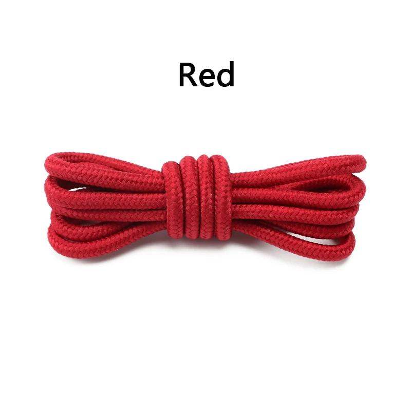 Klassieke Ronde Veters voor Sneakers Laarzen Wandelschoenen Veter Oxford Schoenveters voor vrouw man 90cm/120cm/150cm Schoenveters 150cm rood