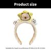 Lovely Cartoon Headbands Creative Pattern Hairbands Soft Comfortable Headdress for Women and Children