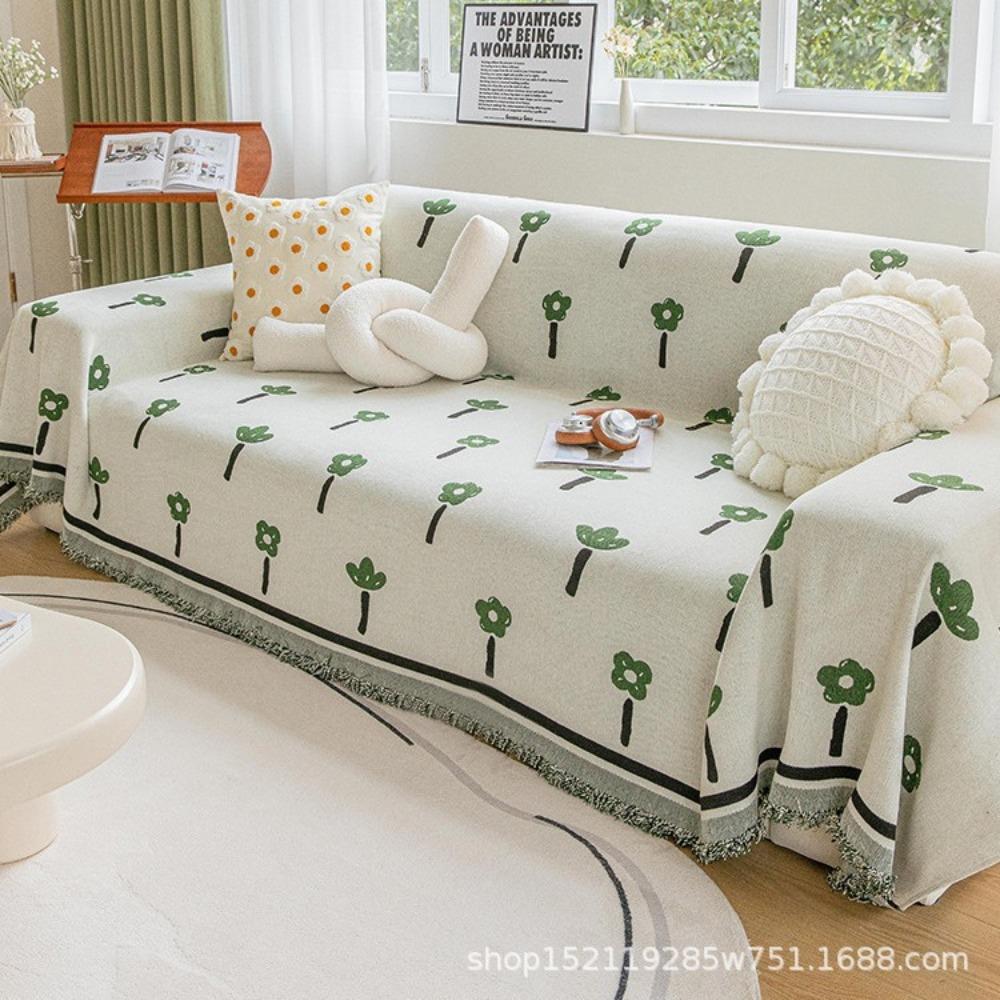 

2025 новый диван-чехол для интернет-знаменитости, маленький свежий, инс, полный чехол, пыленепроницаемый, защита от царапин кошек, диван-полотенце, диван-плед 180*130cm