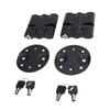 2 Sets Gas Can Mount Lock RX‑DLX‑PM T Style Handle Enhanced Safety Water Pack Mount Lock for Standard Pack With Key Lock