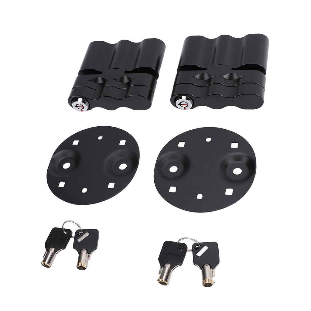 2 Sets Gas Can Mount Lock RX‑DLX‑PM T Style Handle Enhanced Safety Water Pack Mount Lock for Standard Pack With Key Lock