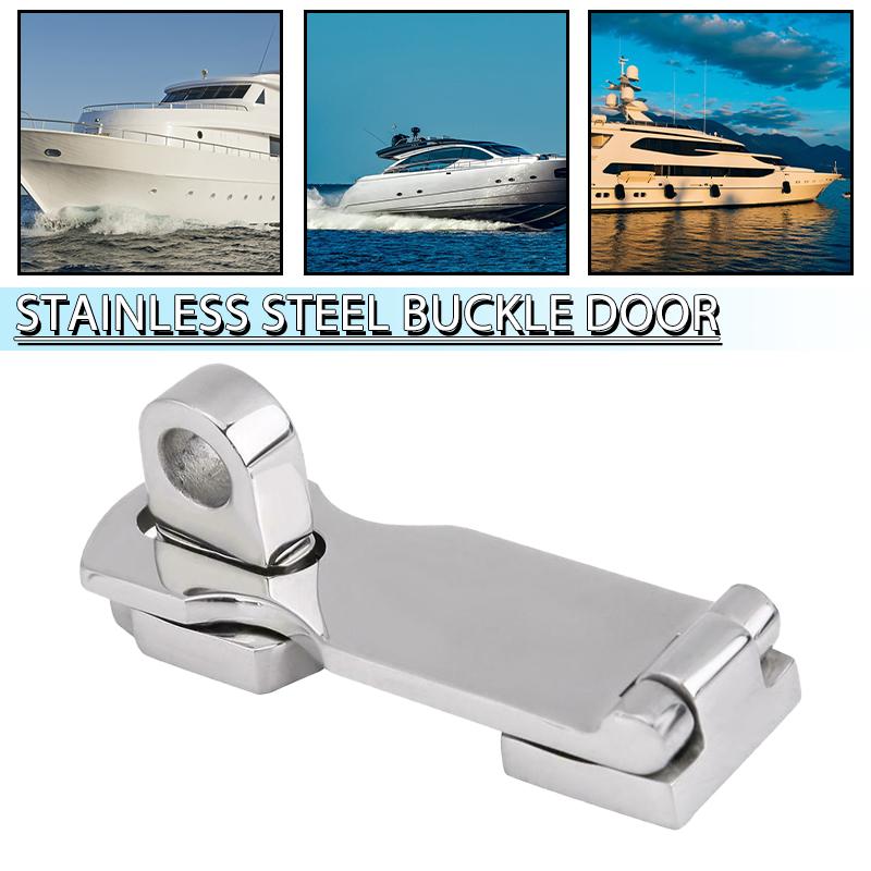 

Дверная засовка PDTO Поворотная защитная защелка из нержавеющей стали Сверхмощная дверная защелка для лодки и яхты