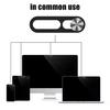 1-2Pcs Black Webcam Cover for IPhone Anti-hacker Shutter Privacy Protection Slide Shield Anti-peep for SmartPhone Laptop Camera