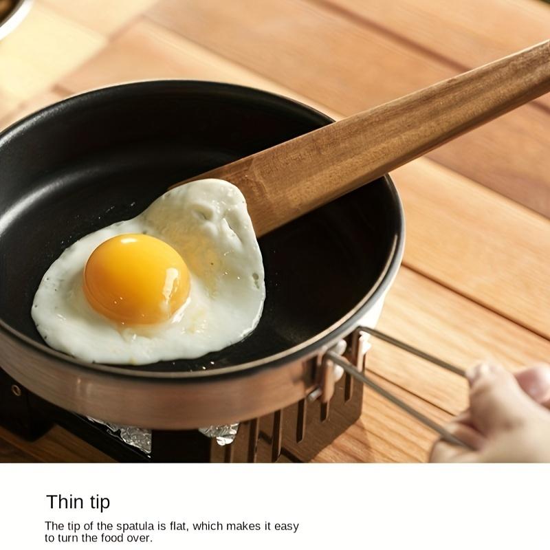 Teak Wood Spatula Small Kitchen Spatula for Cooking Egg Pancake Turner Outdoor Cooking Spatula Utensils Kitchen Tools