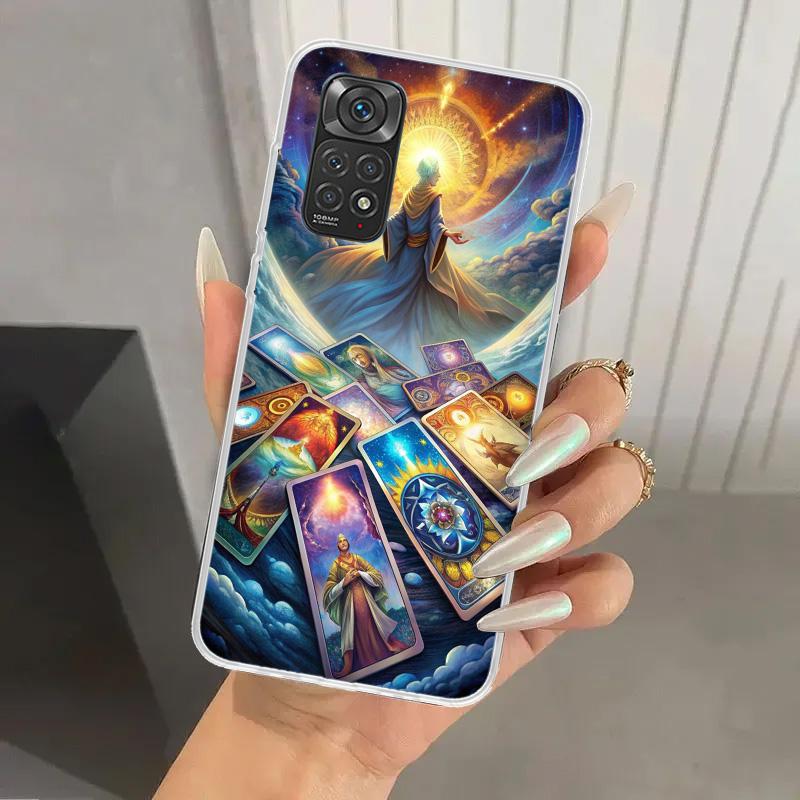 Witch Tarot Card Phone Case for Xiaomi Redmi Note 15 14 14S 13 12S 12 Pro 11S 11 Plus 11T 11E 10S Soft Funda Print Shell Redmi N