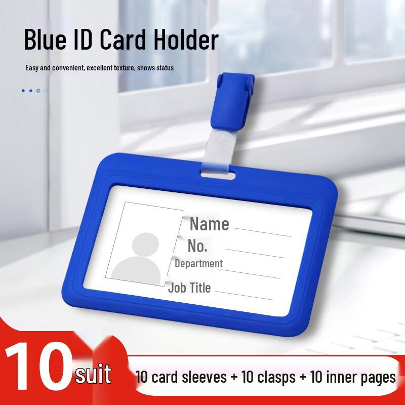 Wei Yi Business ID Card Holder Kit (10 Pack)