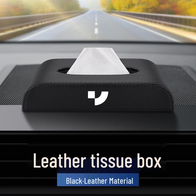 Ji Yue Car Leather Tissue Box for 01, 07, SIMUcar Interiors