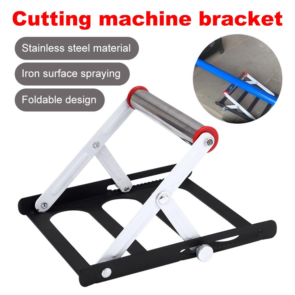 Adjustable Cutting Machine Support Frame Material Support Rack Cutting Lift Platform Bracket Workbench Lift
