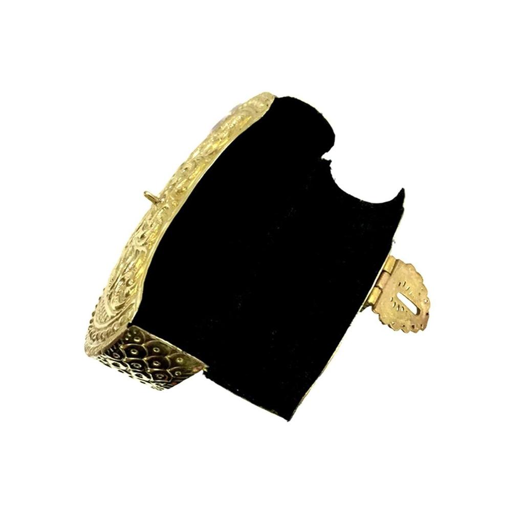 Golden Hnadle Clutches Vintage Handmade Brass Handbag for Women Party Bride Marriage Clutch