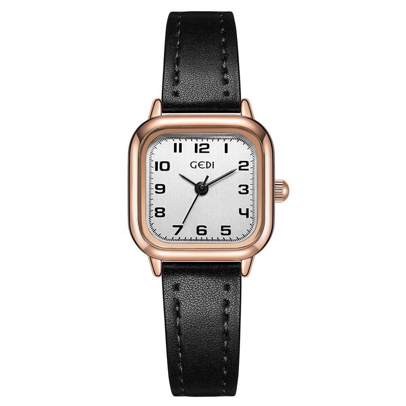 Exquisite Small Square Watch Women'S Simple Student Watch Niche Square Small Dial Quartz Watch
