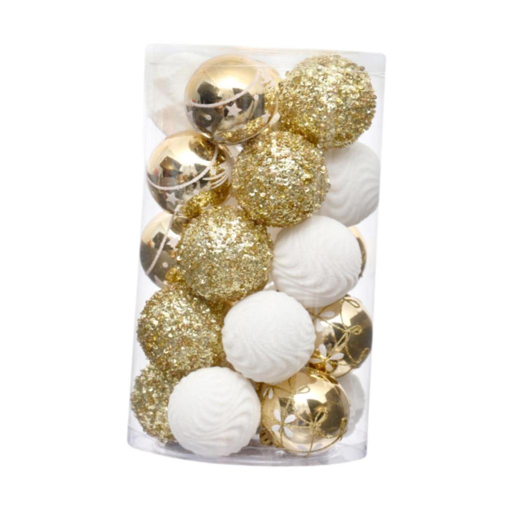 25x Christmas Balls Ornaments Hanging Decorations Walls Decorative Baubles