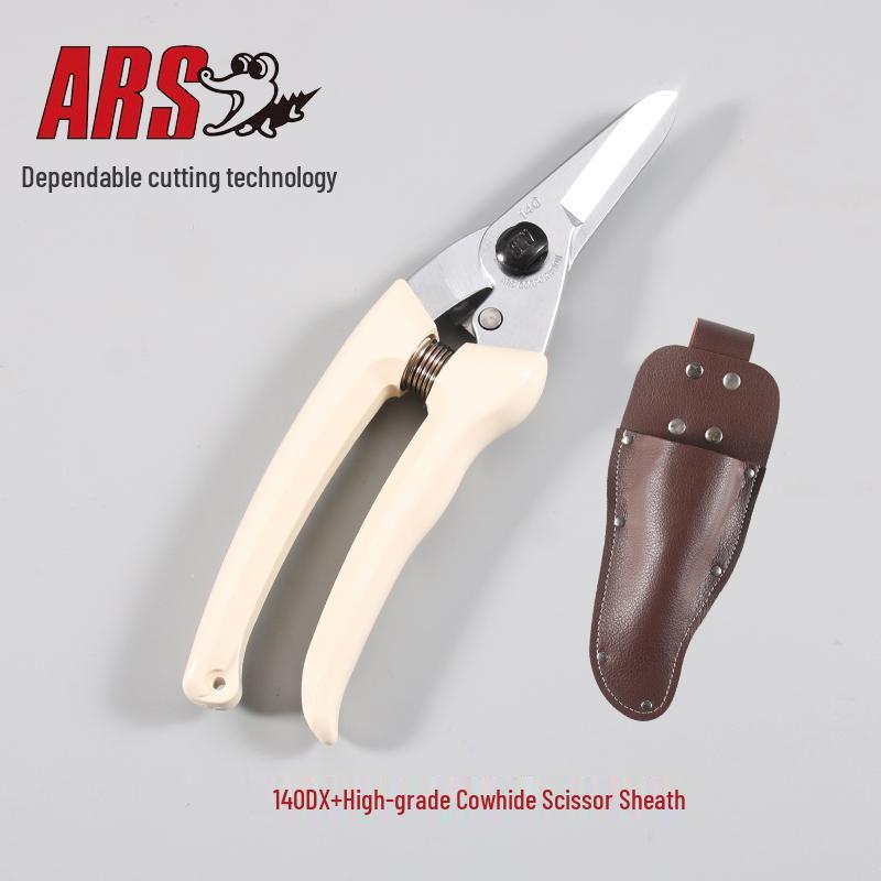 Japan 140DX Floral & Gardening Scissors: Imported Pruning Shears for Flowers, Fruits & Trees