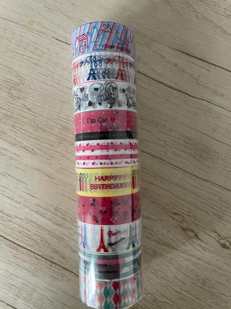 10 SZTUK Brokatowy Wzór Brokatowa Taśma Washi Klejąca Naklejka Naklejki do Dziennika Ręcznego Taśma Maskująca Dekoracyjne Boże Narodzenie Rękodzieło DIY