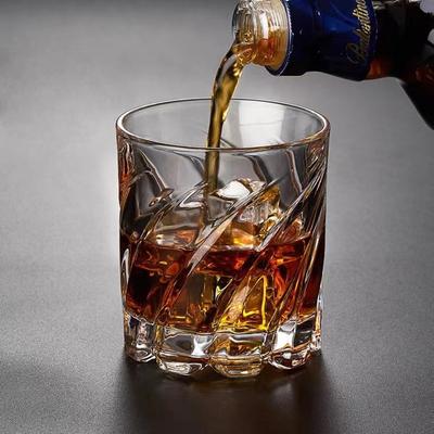 Rond Whiskyglas Drinkware Transparant Gletsjer Cocktails Drinkglas Mok Drinkbeker Sap Melk Cocktail Drinkglazen