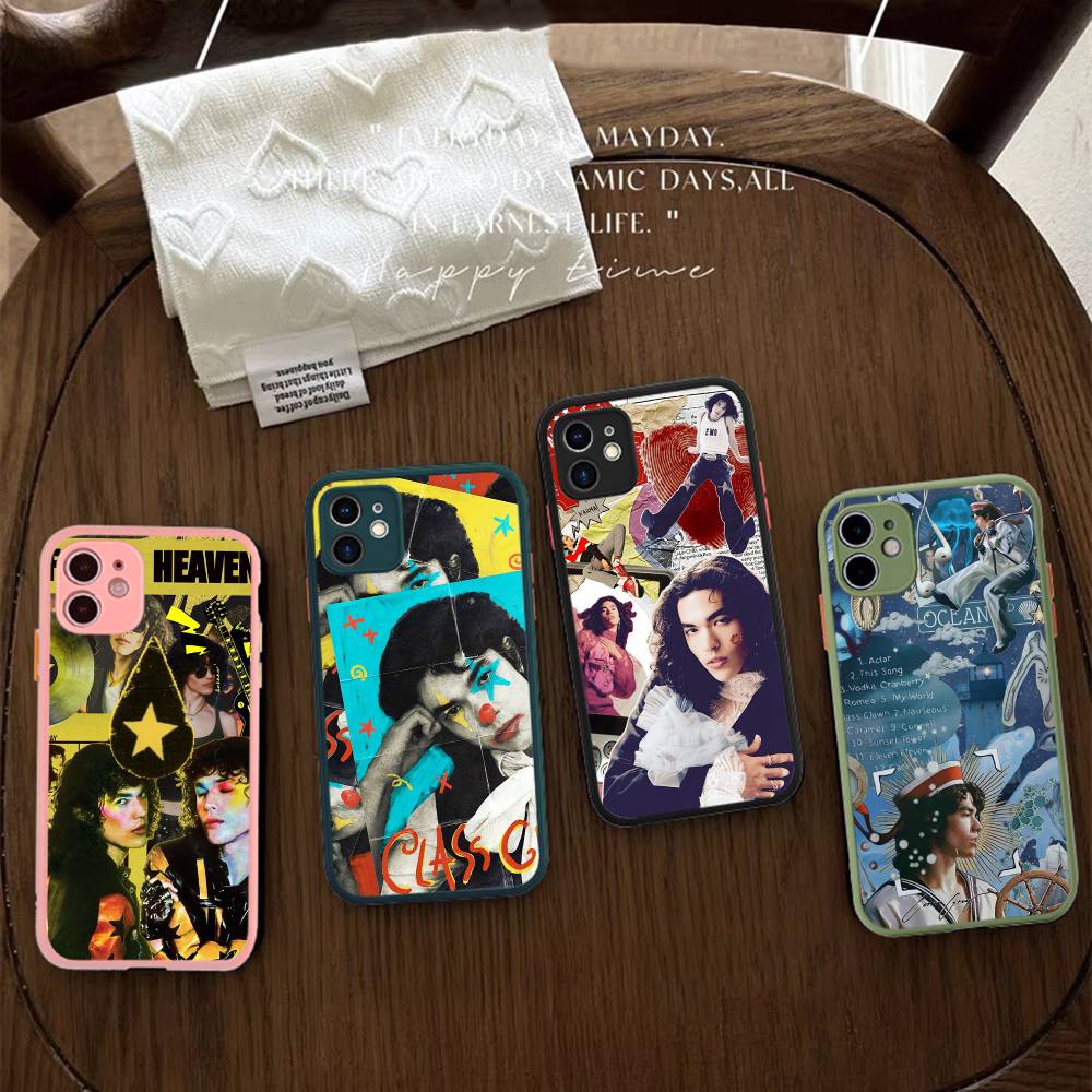 Popular Singer C-Conan G-Gray Phone Case For IPhone 16 15 14 13 12 11 Pro Max Plus X XS MAX Black Matte Phone Fundas