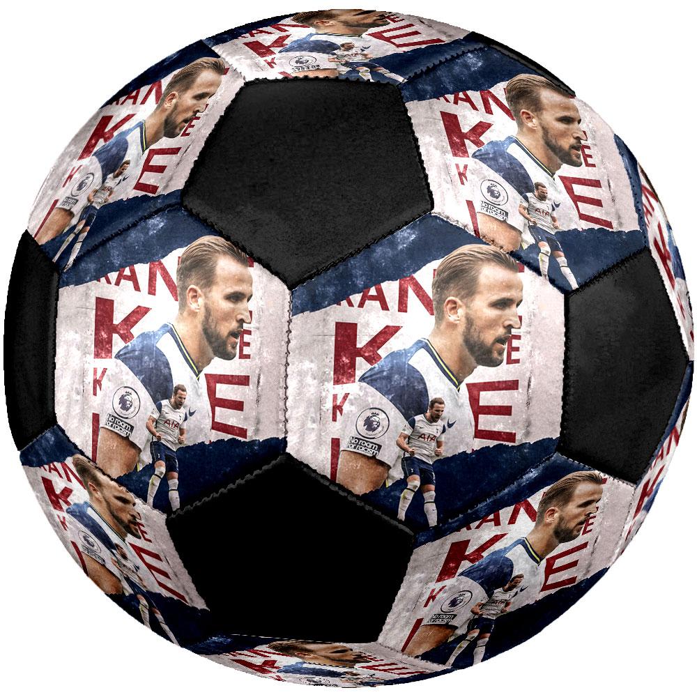 HurriKane Printed Size 5 Soccer Ball, Machine-Stitched PVC, Durable & High Bounce, All Ages Fit, fan merchandise, matches & outdoor use.