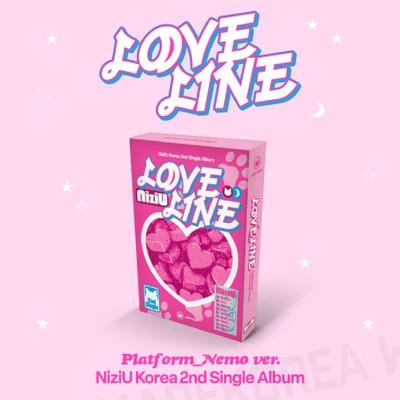NiziU Korea 2. Single-Album LOVE LINE Platform Nemo ver.