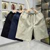 Men's Quick Dry Casual Shorts, Elastic Waist Drawstring Summer Beach Shorts (L-5XL)