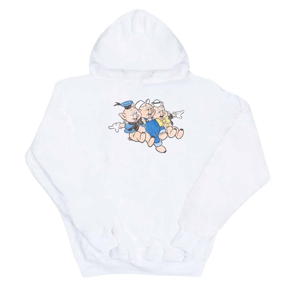 Disney Womens/Ladies Three Little Pigs Jump Hoodie