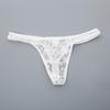 Underpants Men Lace Hollow Thongs Thin Mesh Male Briefs Men's Sheer Lace Panties  Summer