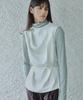 Ihr Drape Satin Sleeveless Top / Ivory