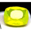Neon Yellow Fire Opal Natural 70-71 Ct Cushion Cut Fabulous Certified Gemstone