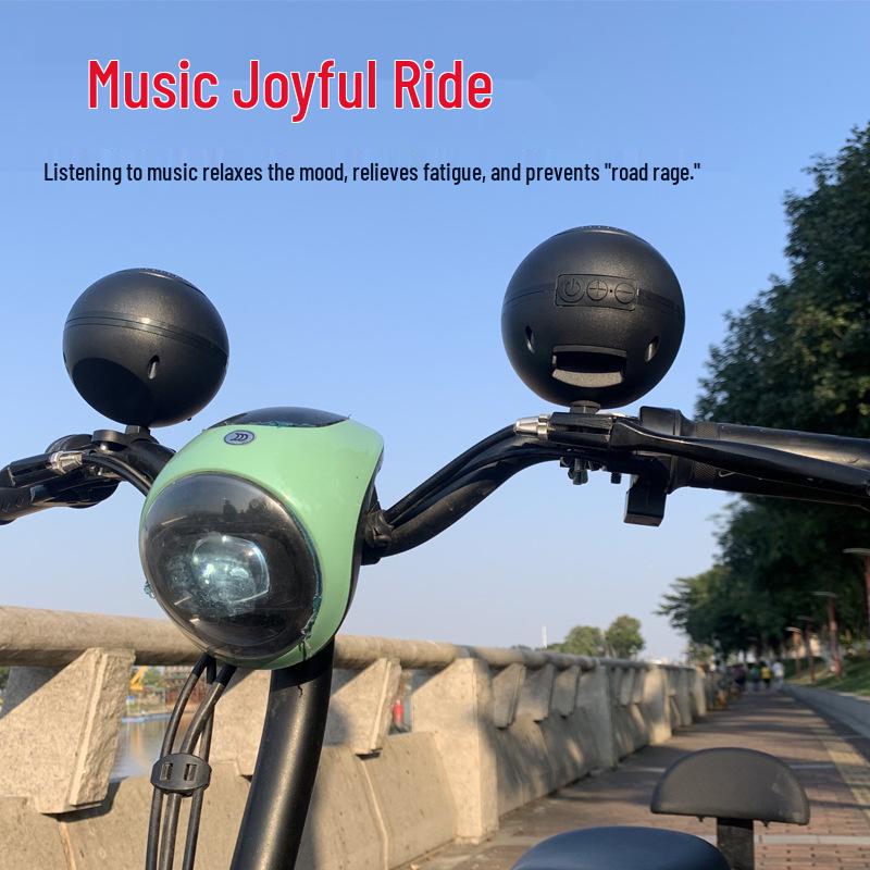 High Volume Wireless Bluetooth Mini Speaker for Bikes and Motorcycles