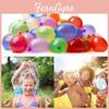 Outdoor Summer Party Prank Balloon Bombs Children Playing In The Toys Water