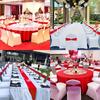 10PC Chair Back Straps Reusable Party Decorations Restaurants Solid Banquets Universal Weddings