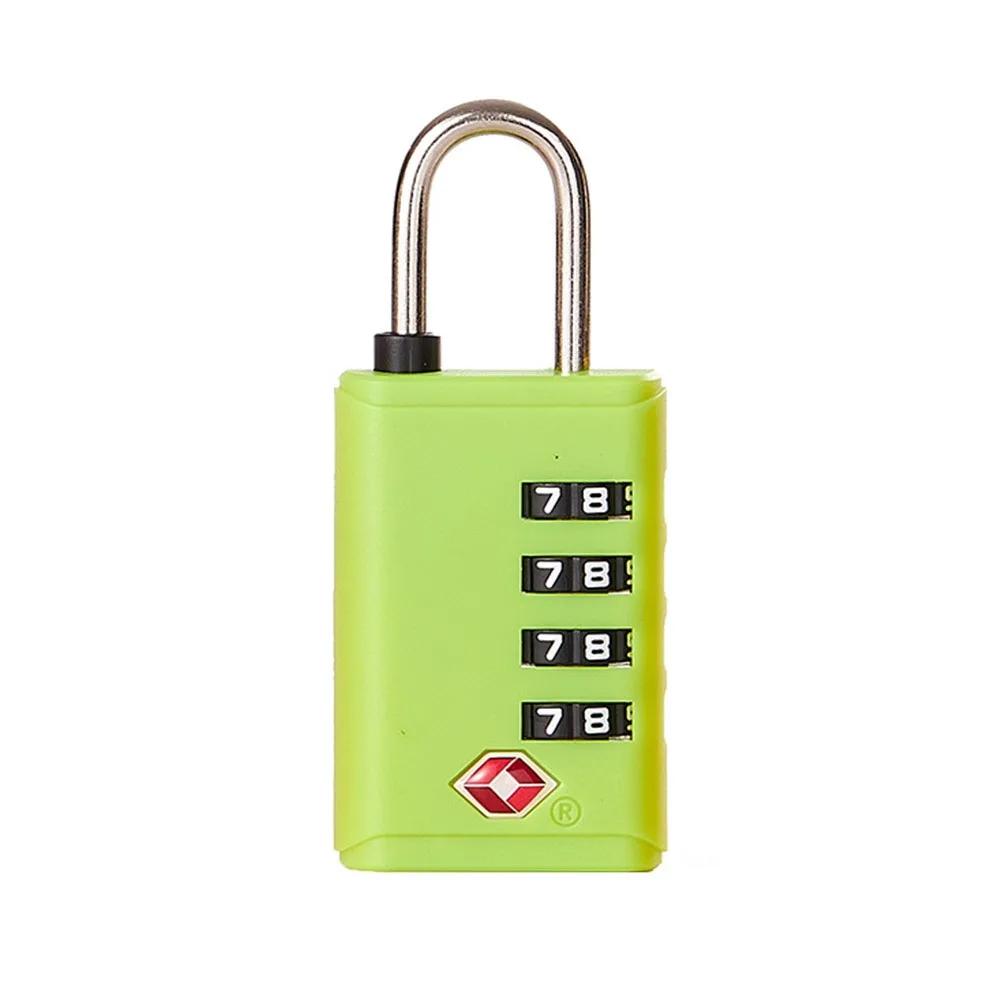 TSA Customs Padlock Travel Suitcase Luggage Backpack 3/4 Digit Combination Lock Portable Anti-theft Cabinet Locker Security Tool