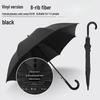 Extra Large Windproof Golf Umbrella with Long Handle, Sun Protection, and Customizable Logo