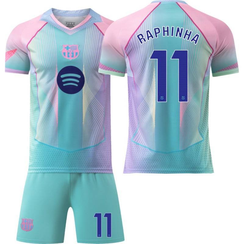 2526 Blue Edition Football Jersey No. 19 Yamal 9 Levan 8 Pedri 10 Set