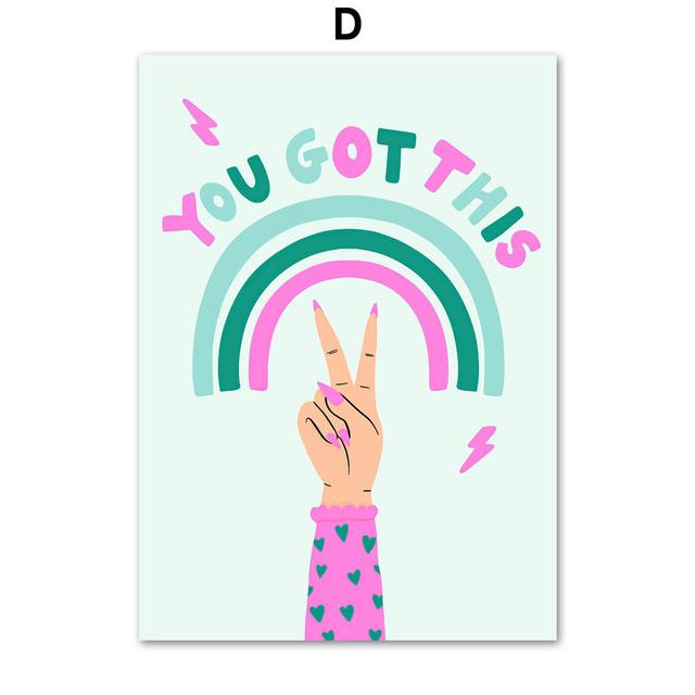 Abstract Leopard Poodle Zebra Vase Wall Art Canvas Painting Nordic Posters And Prints Wall Pictures For Pink Living Room Decor No Frame