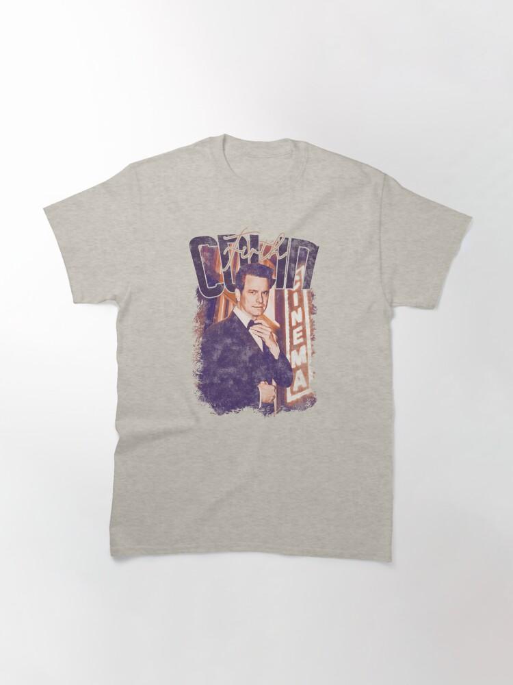 Kingsman Colin Firth Vintage Cinema Retro Style Graphic Art Classic T-Shirt
