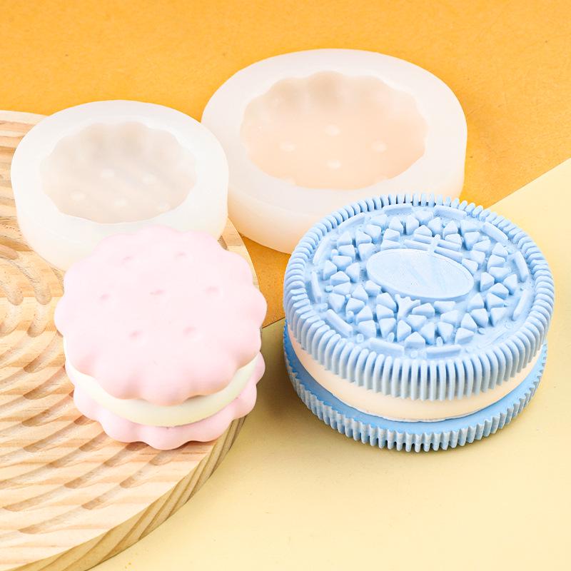 Runde Silikonform für Oreo Mousse Kuchen - 3/4/6 Zoll Größen