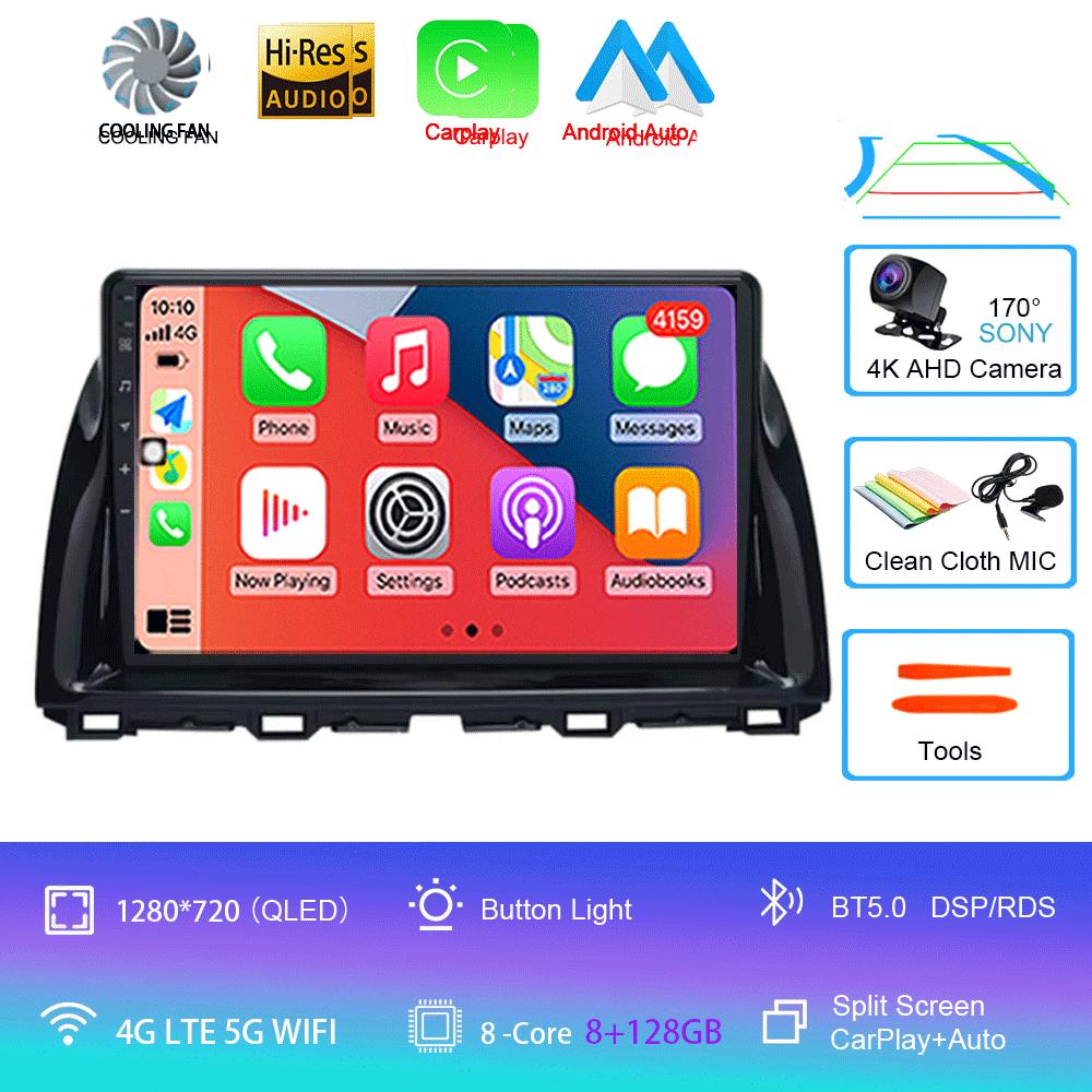 10.1"Android 14 Vedio Player Car Multimedia For Mazda CX5 CX-5 2012 - 2015 Car Autoradio Gps Navigation Stereo 2din HeadUnit 4G