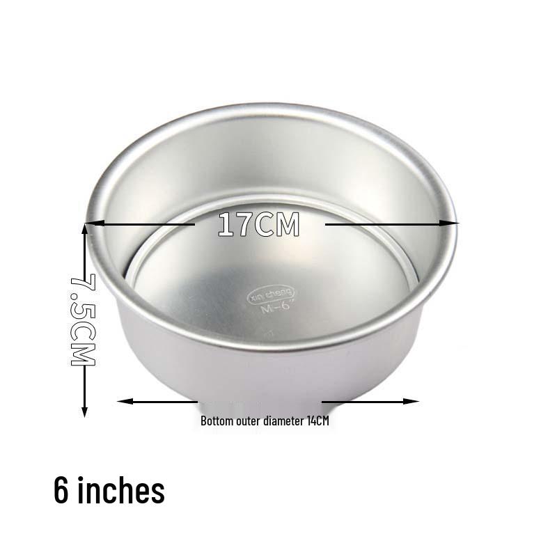 Aluminum Alloy Chiffon Cake Mold Set with Removable Bottom