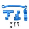 RC Steering Assembly Aluminum Alloy Replacement Exquisite Upgrade Parts for Traxxas LaTrax Teton