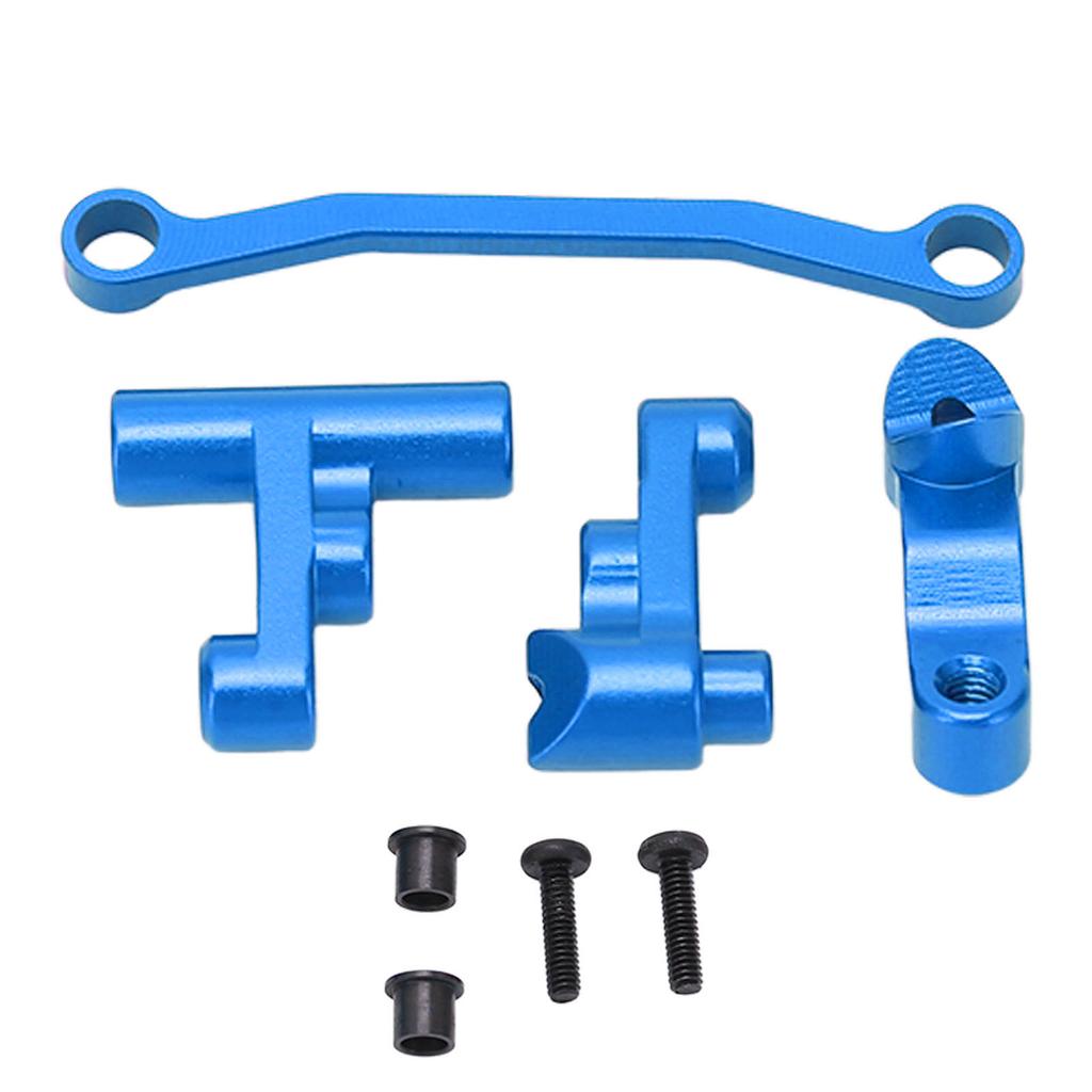 RC Steering Assembly Aluminum Alloy Replacement Exquisite Upgrade Parts for Traxxas LaTrax Teton