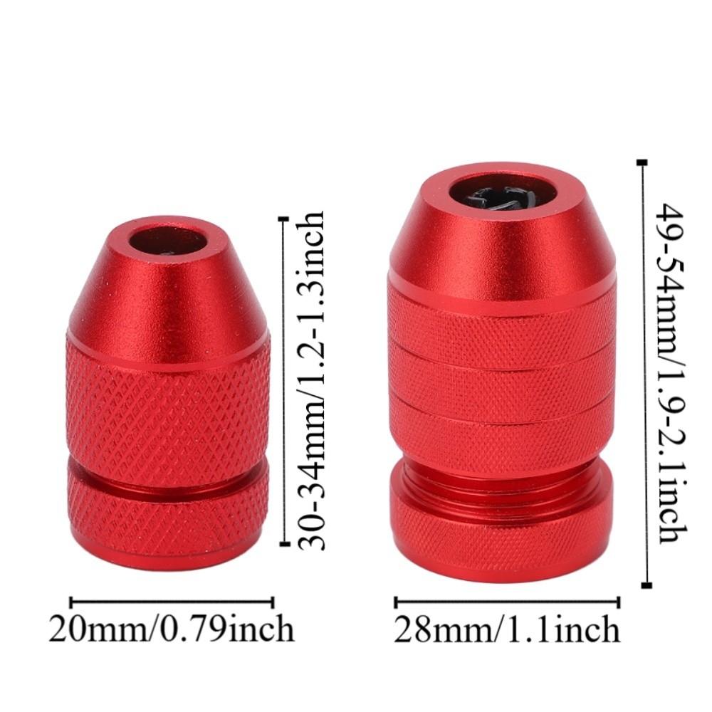 2PCS Alliage d'Aluminium Butée de Profondeur pour Foret Anneau de Blocage en Nylon Contrôle Précis de la Profondeur Butée de Foret Conception à Collier