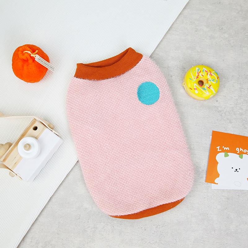 Hunde-/Katzenmantel, Welpenweste, Pullover, Kleidung, bequeme Fleece-Haustierkleidung, Welpen-Teddy