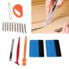 8 Pcs Car Wrap Film Squeegee Scraper Tool Vehicle Glass Protective Wrapping Cutters Installing Tool
