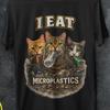 I Eat Microplastics, Weird Shirt, Funny Raccoon Shirt, Plastics Tee, Sarcastic T Shirts, Gen Z Shirt, Weirdcore Clothing, Bootleg Tshirt