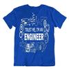 Ingenieur Wissenschaft Humor T-Shirt Stilvolles Design Shirts Nerd Slogan Tee