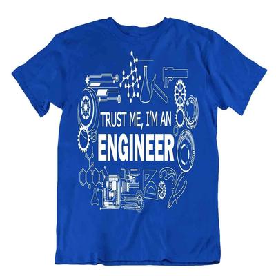 Engineer Science Humor T-Shirt Stylish Design Shirts Nerd Slogen Tee