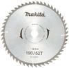Makita Circular Saw Blade 190mm Diameter 52T General Woodworking A-42818